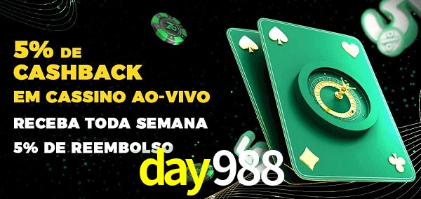 Promoções do cassino ao Vivo day988